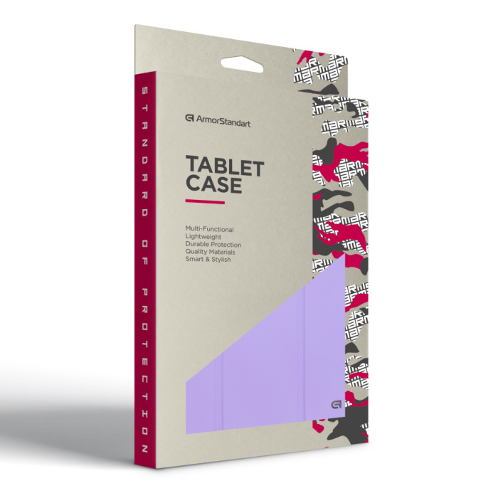 Чохол до планшета Armorstandart Smart Fold Pen Samsung Galaxy Tab A11 Light Purple (ARM89306)