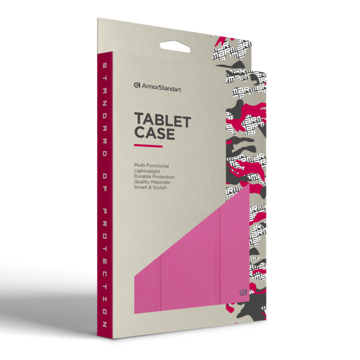 Чохол до планшета Armorstandart Smart Fold Pen Samsung Galaxy Tab A11+ Rose Red (ARM89312)