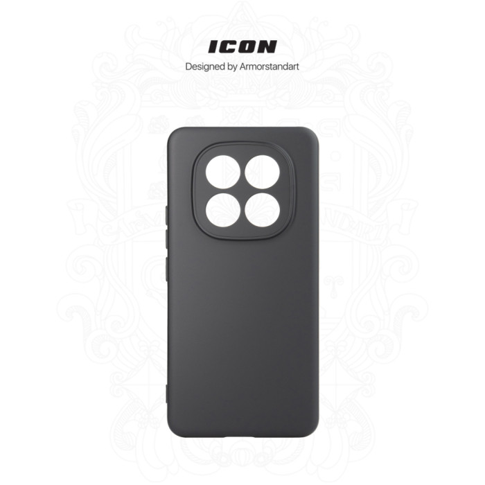 Чохол до мобільного телефона Armorstandart Icon Xiaomi Redmi Note 15 Pro 4G Black (ARM89706)