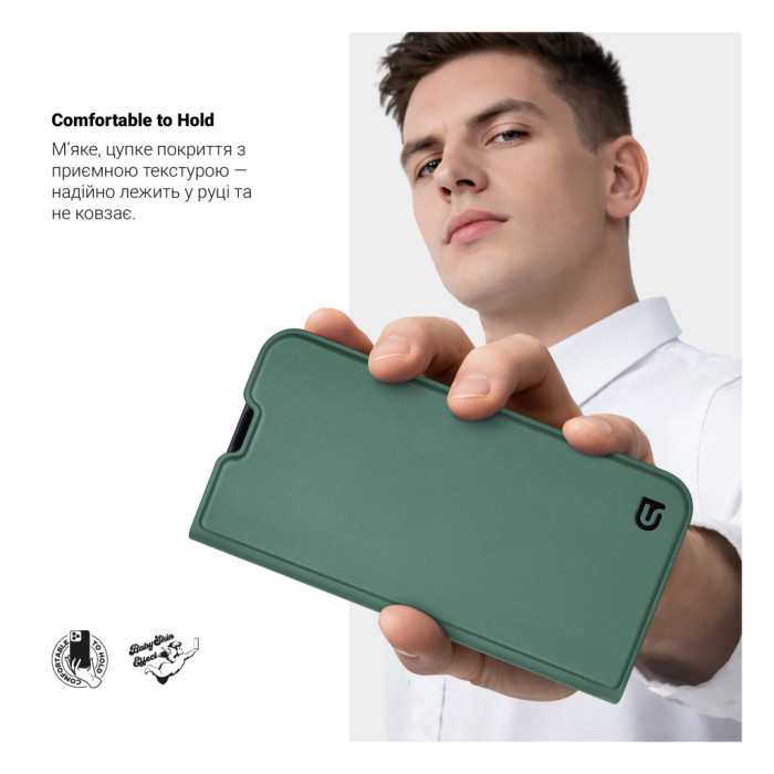 Чохол до мобільного телефона Armorstandart OneFold Case Motorola Edge 70 5G Green (ARM89765)