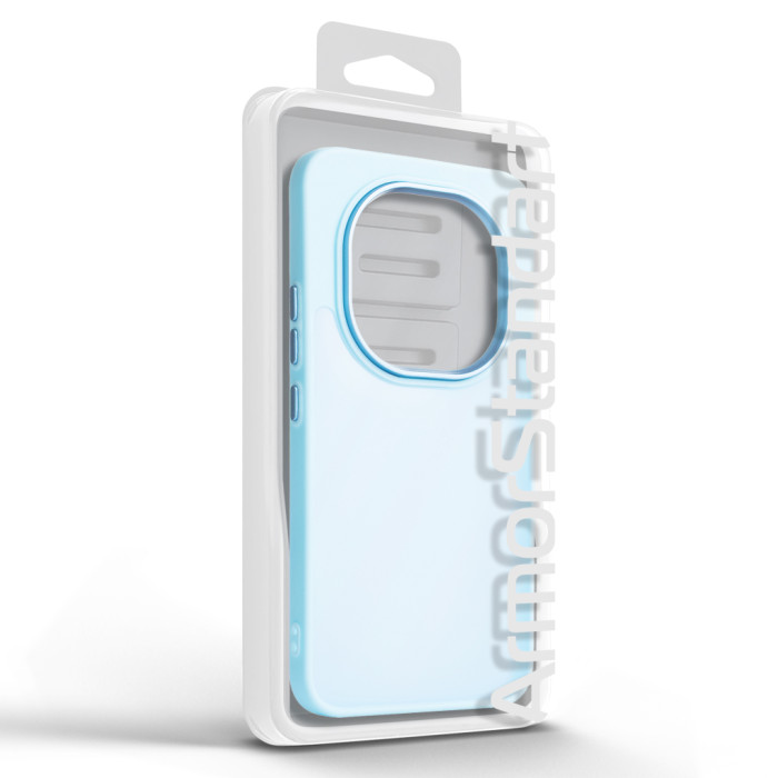 Чохол до мобільного телефона Armorstandart Frame Xiaomi Redmi Note 15 Pro Plus 5G / Poco M8 Pro 5G Light Blue (ARM90022)