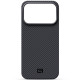 Чохол до мобільного телефона Armorstandart BlackIcon Aramid Twill MagCase Apple iPhone 17 Pro Black (ARM90149)