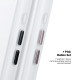 Чохол до мобільного телефона Armorstandart Unit MagCase Apple iPhone 17 Clear Silver + Pink Button Set (ARM90580)