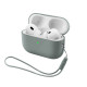 Чохол для навушників Armorstandart Silicone Case with straps For Apple AirPods Pro 3 Grey (ARM91281)