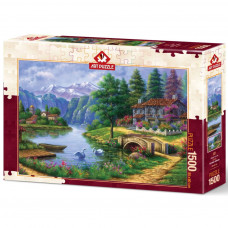 Пазл ART PUZZLE Село біля озера, 1500 елементів (5371)