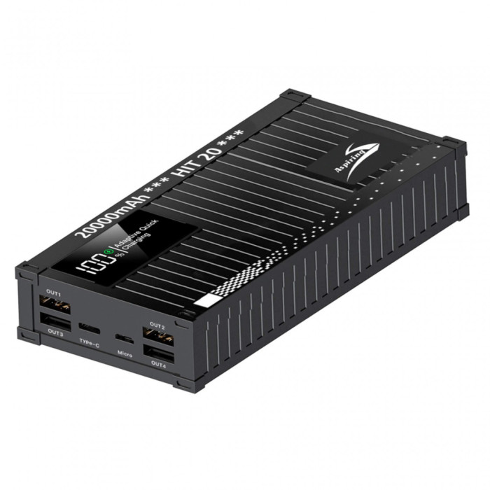 Батарея універсальна Aspiring Hit 20 20000mAh PD/22.5W (PPHT.H02)