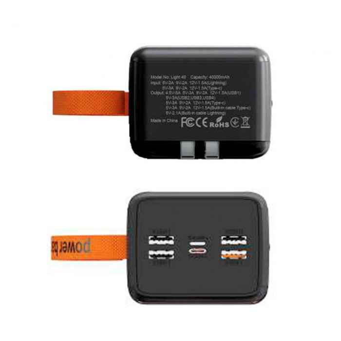 Батарея універсальна Aspiring Light 40 40000mAh PD/22.5W (PPLH.L04)