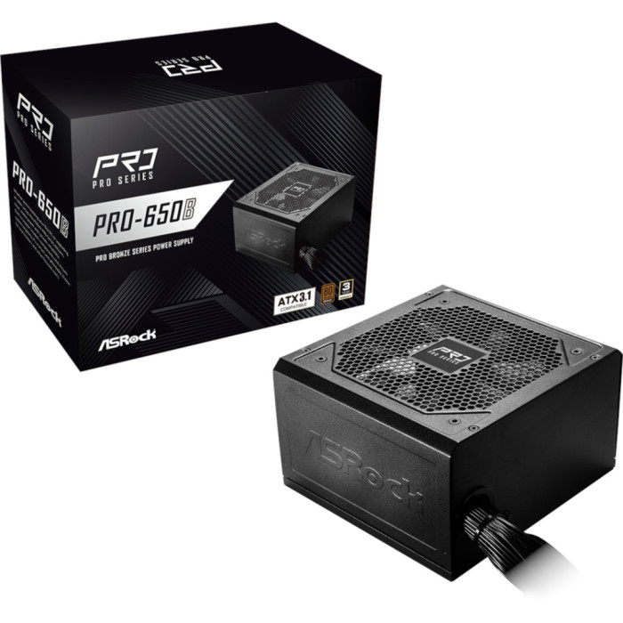 Блок живлення ASRock 650W (PRO-650B)