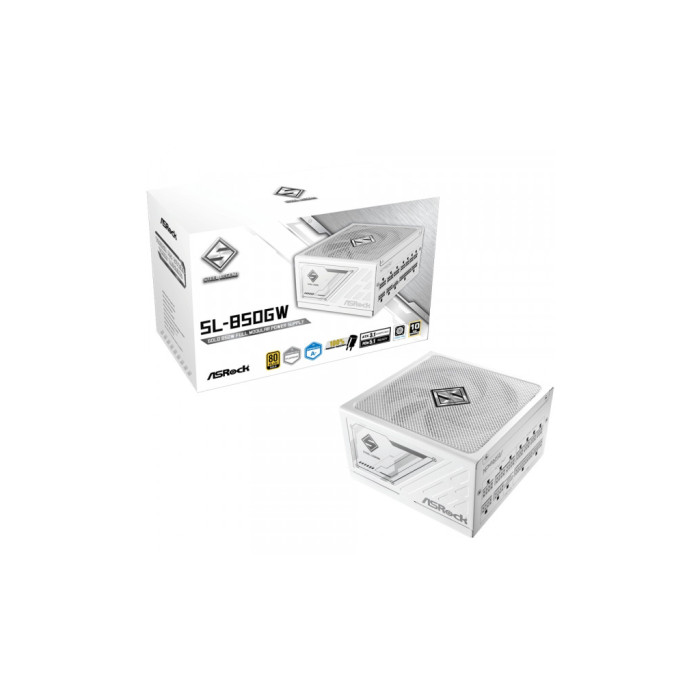 Блок живлення ASRock 850W SteelLegend White (SL-850GW)