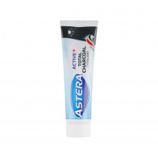 Зубна паста Astera Active+ Total Charcoal Комплексний догляд з активованим вугіллям 100 мл (3800013511312)