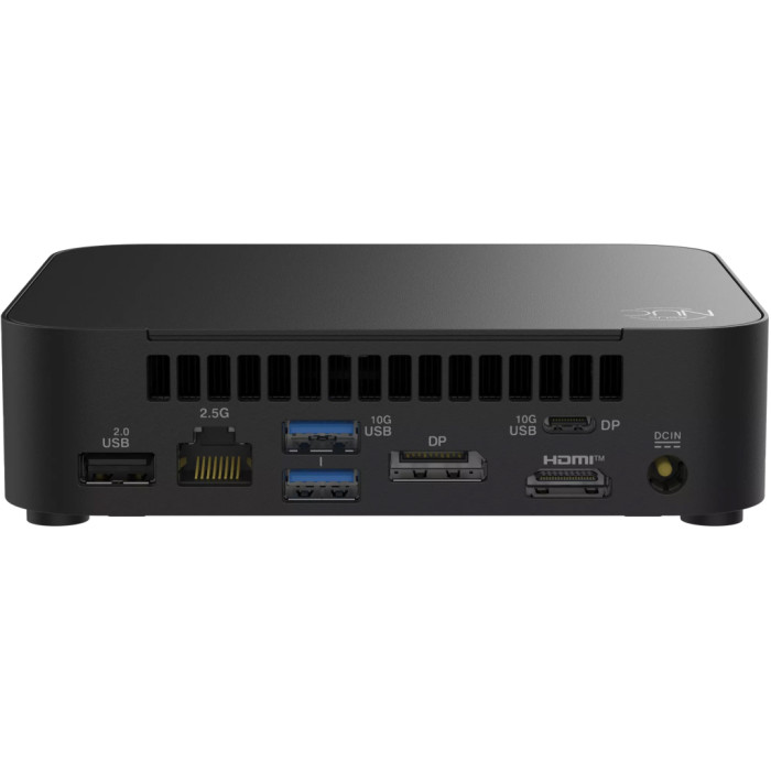 Комп'ютер ASUS NUC 14 Essential RNUC14MNK2500002 Slim Kit(L6) / N250, M.2 22x80 NVMe & SATA SSD, EU Cord (90AR00M2-M00030)