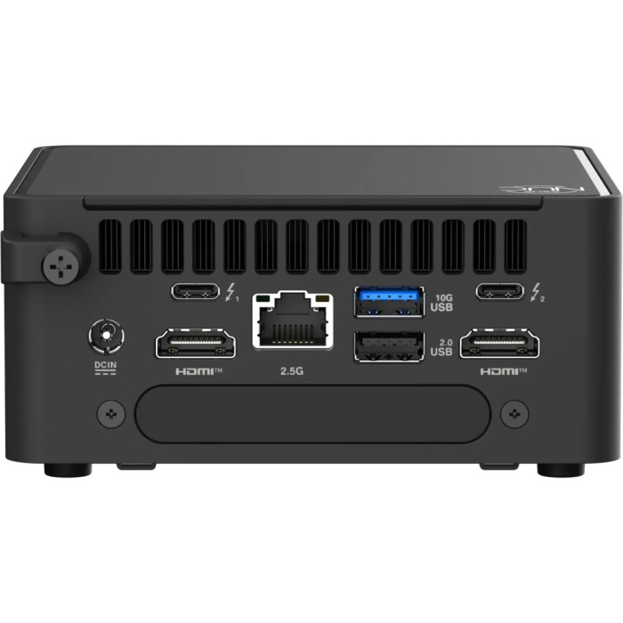 Комп'ютер ASUS NUC 15 Pro RNUC15CRHI300002 / Core 3 100U 15W/Intel Arc graphics/no RAM/no Storage/Intel Wi-Fi 7 (90AR00Q2-M00020)
