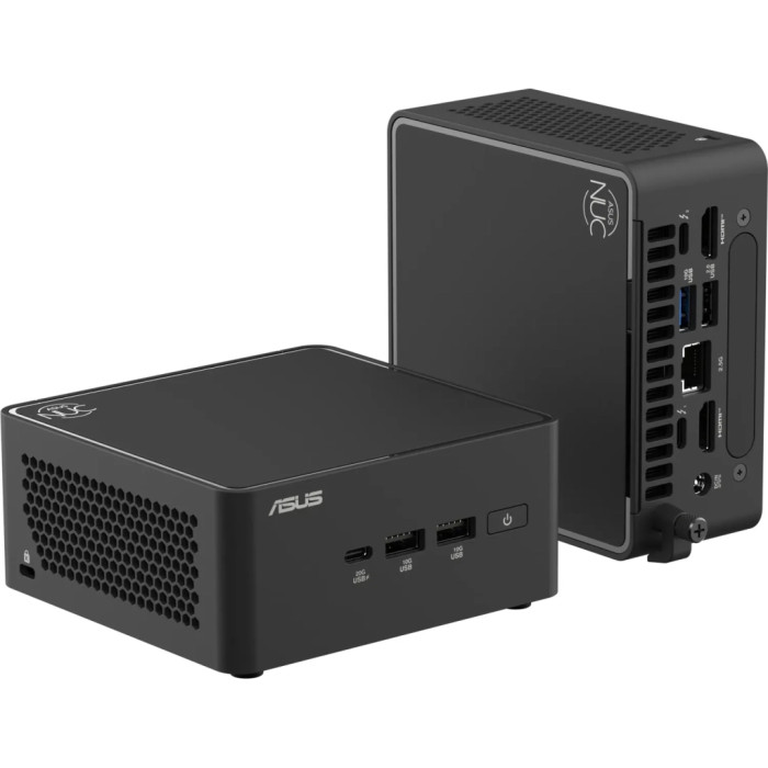 Комп'ютер ASUS NUC 15 Pro RNUC15CRHC500002 / Core 5 210H 45W/Intel Arc graphics/no RAM/no Storage/Intel Wi-Fi 7 (90AR00Q2-M00030)