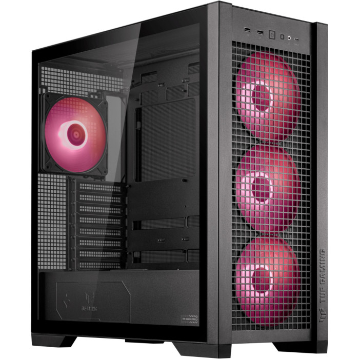 Корпус для ПК ASUS TUF Gaming GT302 ARGB Black (90DC00I0-B19000)