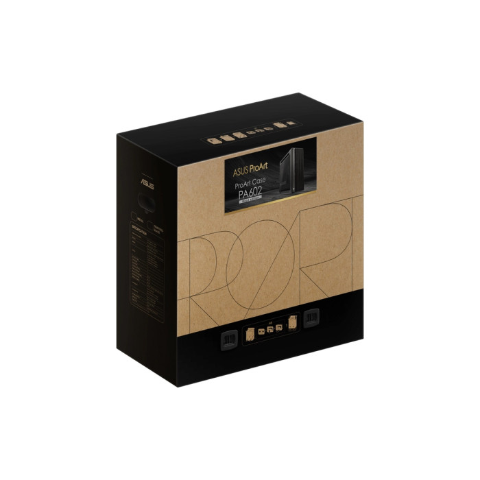 Корпус для ПК ASUS ProArt PA602 Wood Edition Tempered Glass (90DC00J0-B09010)