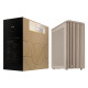 Корпус для ПК ASUS ProArt PA401 Wood Edition Mesh Beige (90DC00M7-B39000)
