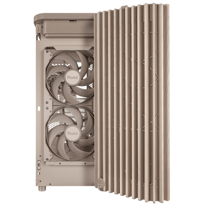 Корпус для ПК ASUS ProArt PA401 Wood Edition Mesh Beige (90DC00M7-B39000)