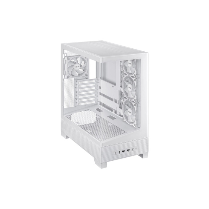 Корпус для ПК ASUS A31 Plus White Tempered Glass (90DC00R3-B19000)