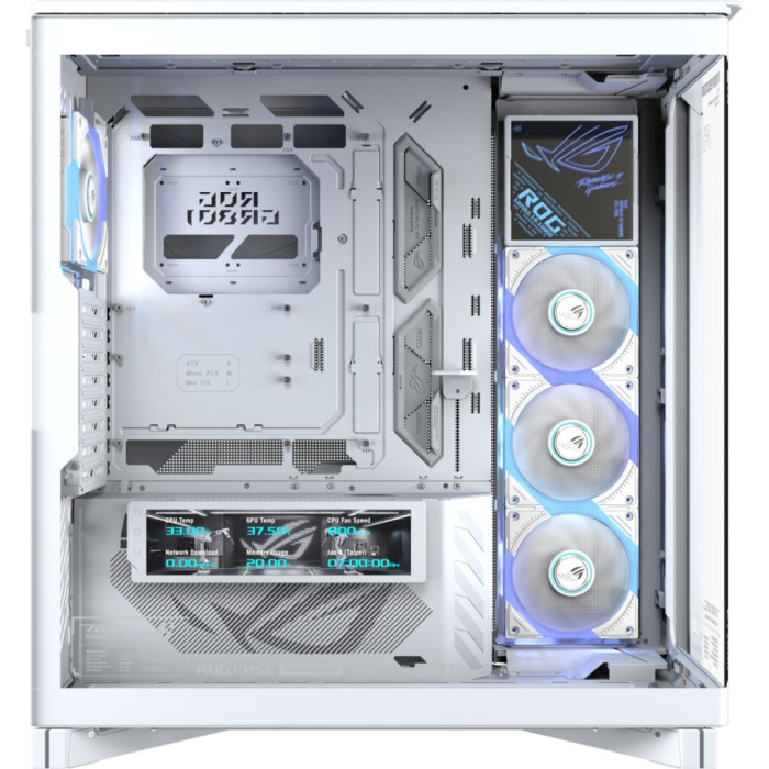 Корпус для ПК ASUS GR801/BTF/WT//CRVTG/4ARGB (90DC00T3-B09030)