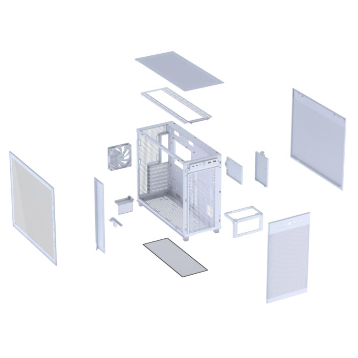 Корпус для ПК ASUS Prime AP303 TG White (90DC00V3-B39010)