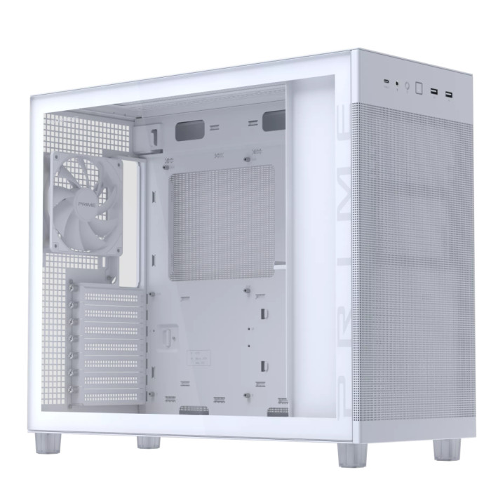 Корпус для ПК ASUS Prime AP303 TG White (90DC00V3-B39010)