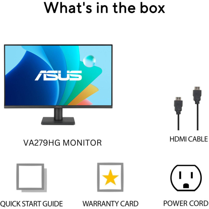 Монітор ASUS VA279HG (90LM04J1-B02371)