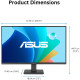 Монітор ASUS VA279HG (90LM04J1-B02371)