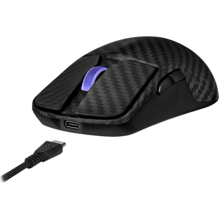 Мишка ASUS ROG Harpe Ace Extreme Bluetooth/Wireless/USB Black (90MP03U0-BMUA00)