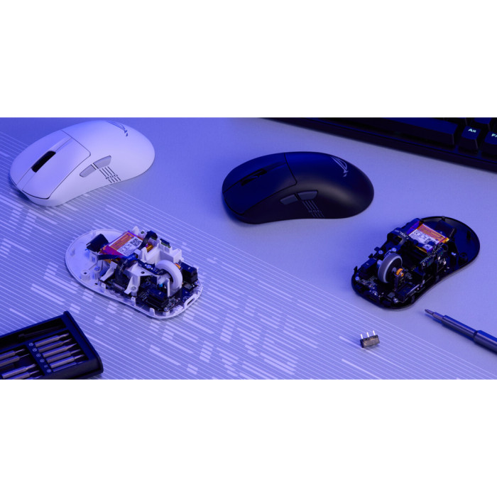Мишка ASUS ROG Keris II Origin Wireless/Bluetooth/USB Black (90MP04A0-BMUA00)