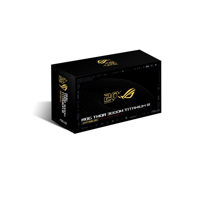 Блок живлення ASUS 3000W ROG Thor Titanium III Edition 20 (90YE00VA-B0NA00)
