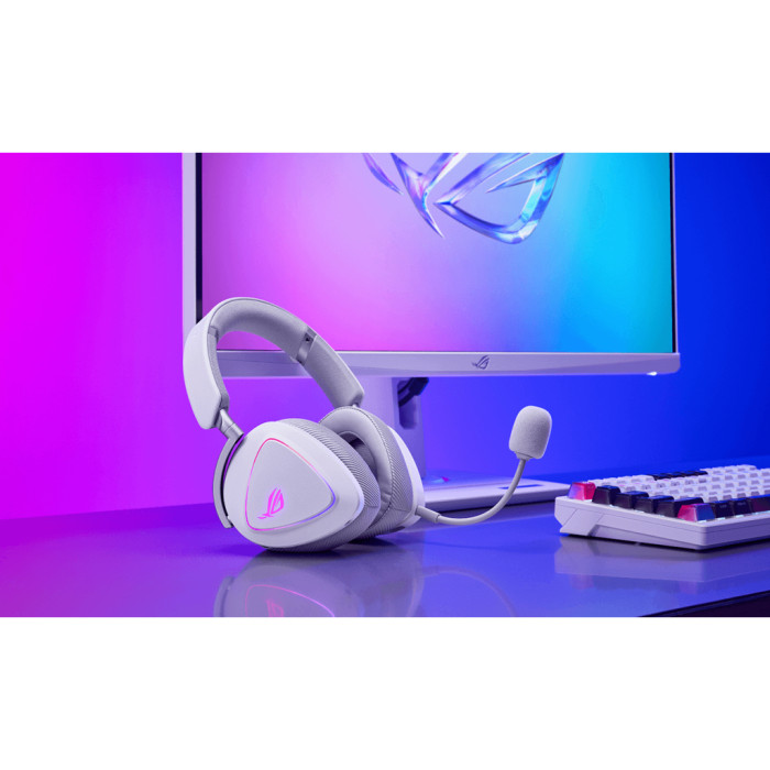 Навушники ASUS ROG Delta II White (90YH03W0-BHUA10)