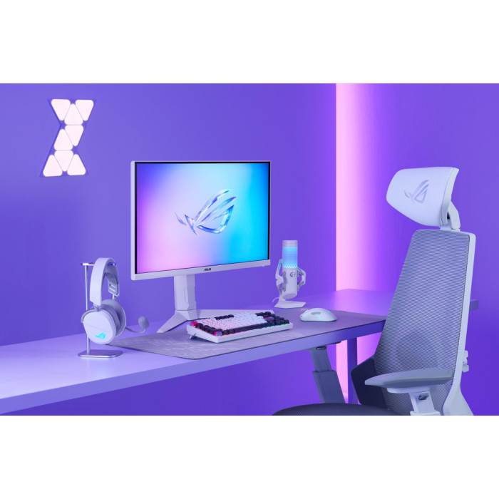 Навушники ASUS ROG Pelta RGB Wireless White (90YH0410-BHUA10)
