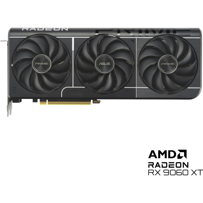 Відеокарта ASUS Radeon RX 9060 XT 16Gb PRIME OC (PRIME-RX9060XT-O16G)