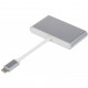 Перехідник Type-C 3.1 to 3xUSB 3.0 + Type-C 10 cm Atcom (12808)