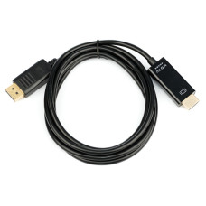 Кабель мультимедійний DisplayPort M to HDMI M 5.0m 8K/4K black Atcom (50100)