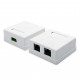 Розетка мережева Atcom RJ45 x2 UTP cat.6 (60252)