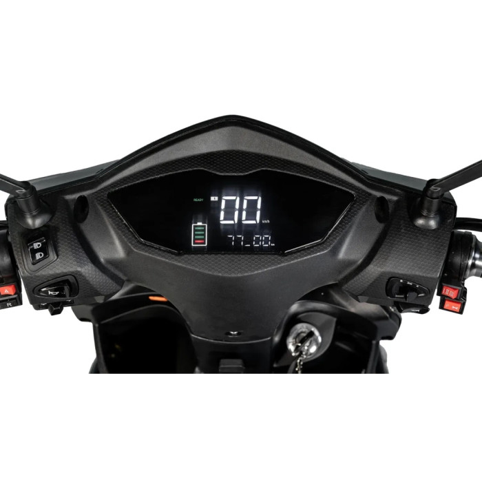 Електроскутер Atlas Eagle Box 2000W Plus Black (4033)