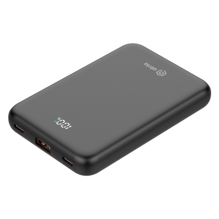 Батарея універсальна Atria 10000mAh, PD/22.5W, QC/3.0 (WPD-P91)