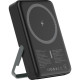 Батарея універсальна Atria 10000mAh, PD/20W, 15W Wireless MagSafe, Black (WPD-W57B)