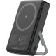 Батарея універсальна Atria 10000mAh, PD/20W, 15W Wireless MagSafe, Black (WPD-W57B)