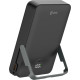 Батарея універсальна Atria 10000mAh, PD/20W, 15W Wireless MagSafe, Black (WPD-W57B)