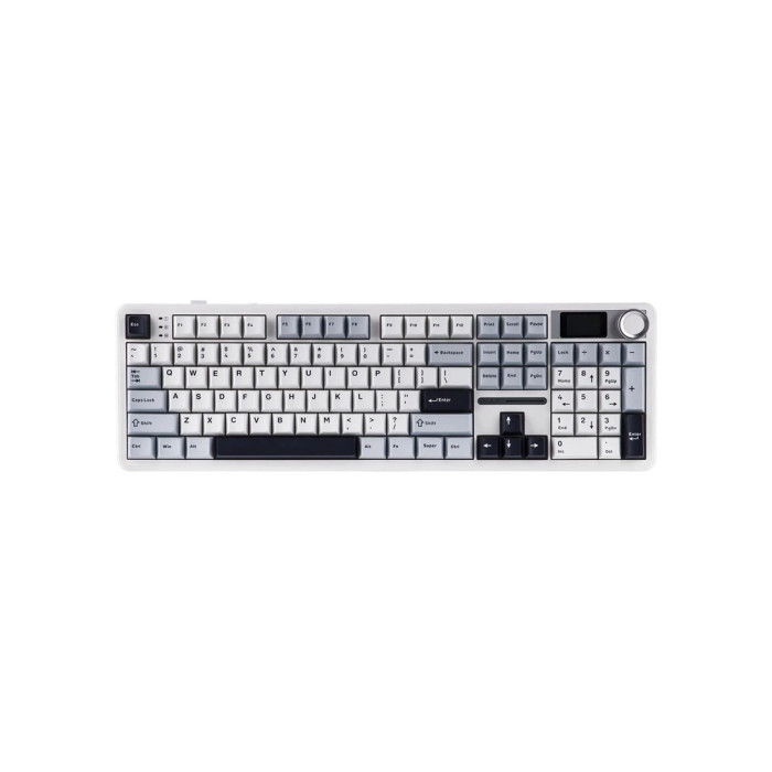 Клавіатура Aula F108 Pro Reaper Switch USB/Bluetooth/2.4G White (6978080501318)