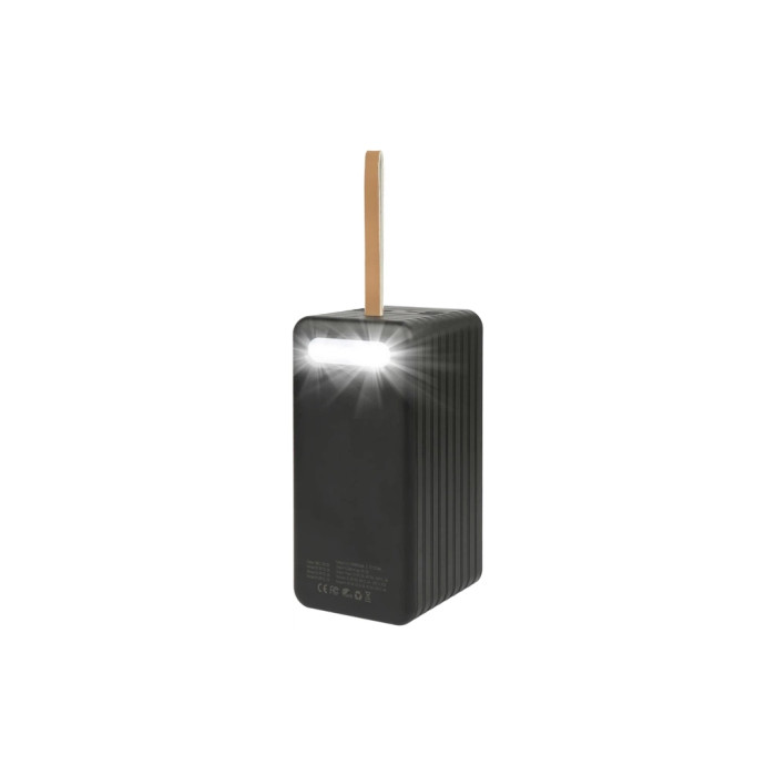 Батарея універсальна AURA NRG-P100 100000mAh 22.5W Black (PBANRG-P100B)
