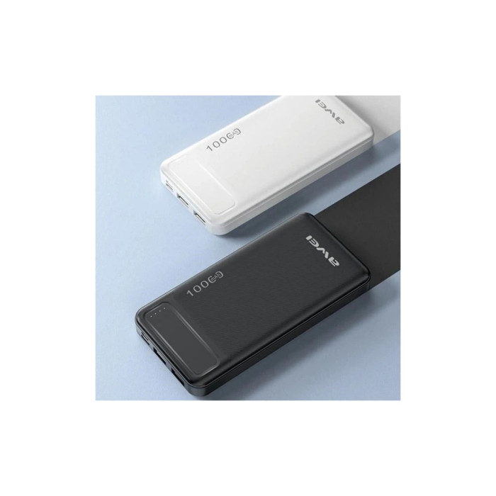 Батарея універсальна AWEI 10000mAh P5K, 10W, Black (6954284094009)