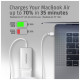 Зарядний пристрій AXAGON 1xUSB + 2xUSB-C 65W QC4+ PD3.0 PPS white (ACU-DPQ65W)