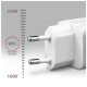 Зарядний пристрій AXAGON 1xUSB QC3.0 + 1xUSB-C PD20W white (ACU-PQ20W)