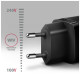 Зарядний пристрій AXAGON 1xUSB QC3.0 + 1xUSB-C PD20W black (ACU-PQ20)