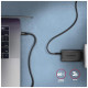 Дата кабель USB-C to USB-C 3.0m v3.2 Gen 1 PD 60W 3A black AXAGON (BUCM3-CM30AB)