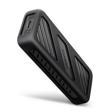 Кишеня зовнішня AXAGON USB-C 20Gbps metal box for M.2 NVMe SSD ARMORED (EEM2-20G)