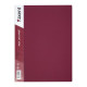 Папка з файлами Axent 10 sheet protectors, burgundy (1010-04-А)